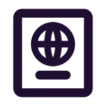 Passport SVG Icon